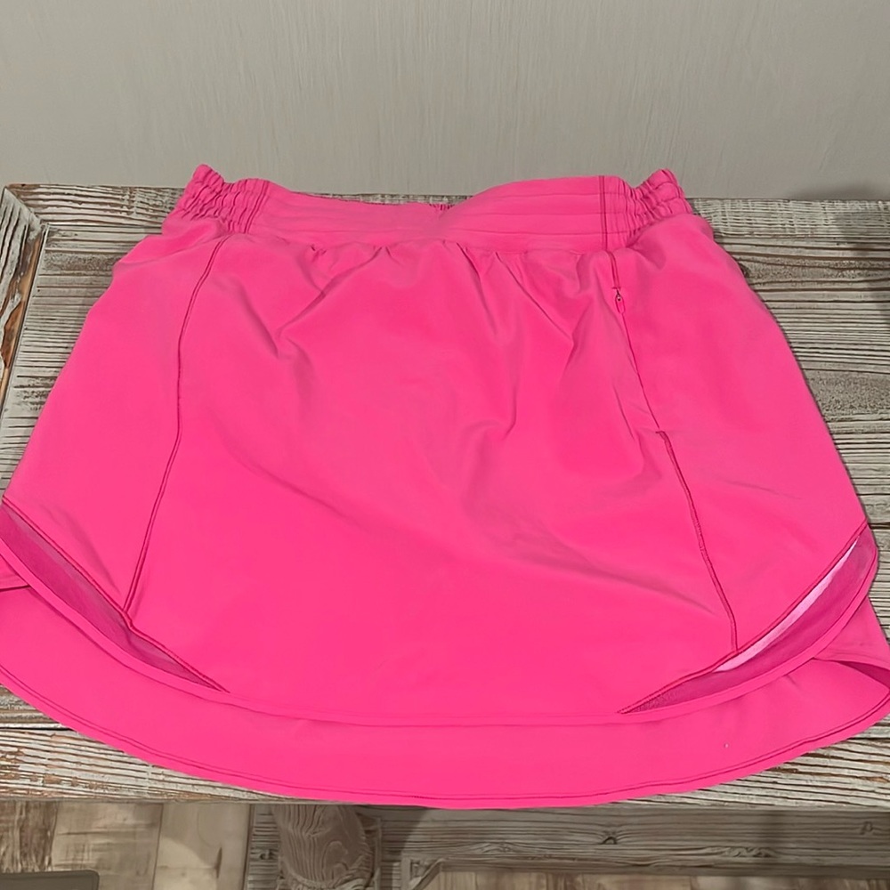 Lululemon Hotty Hot Skirt (Long) Hot Pink